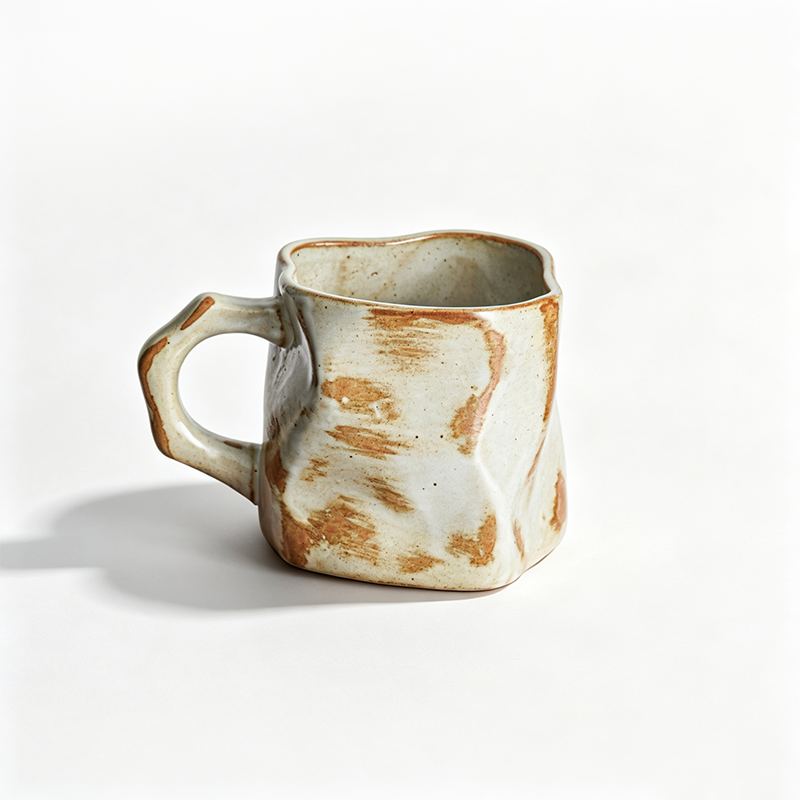 Vintage-style coffee cup