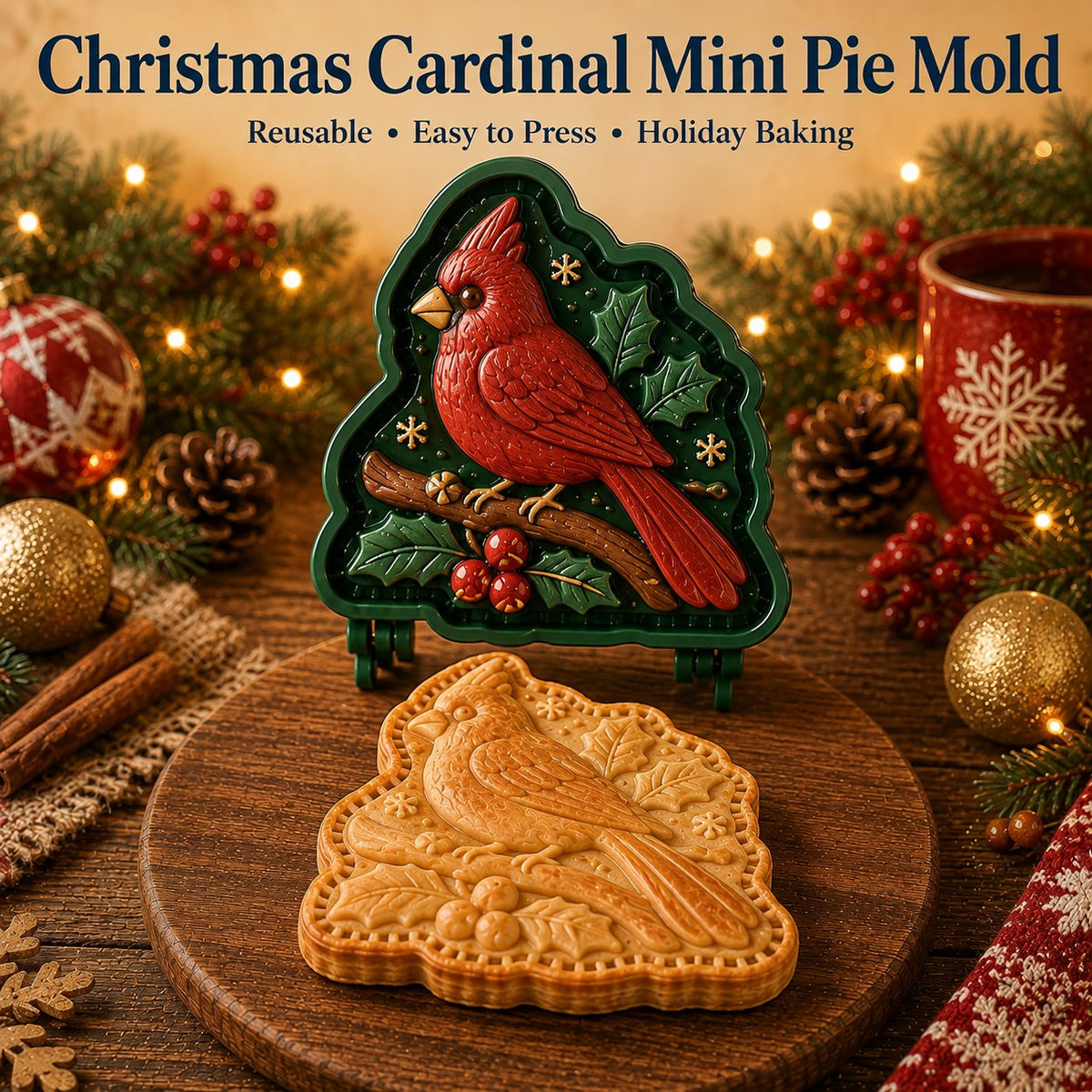 🎄 Create Magical Christmas Mini Pies In Seconds 🥧
