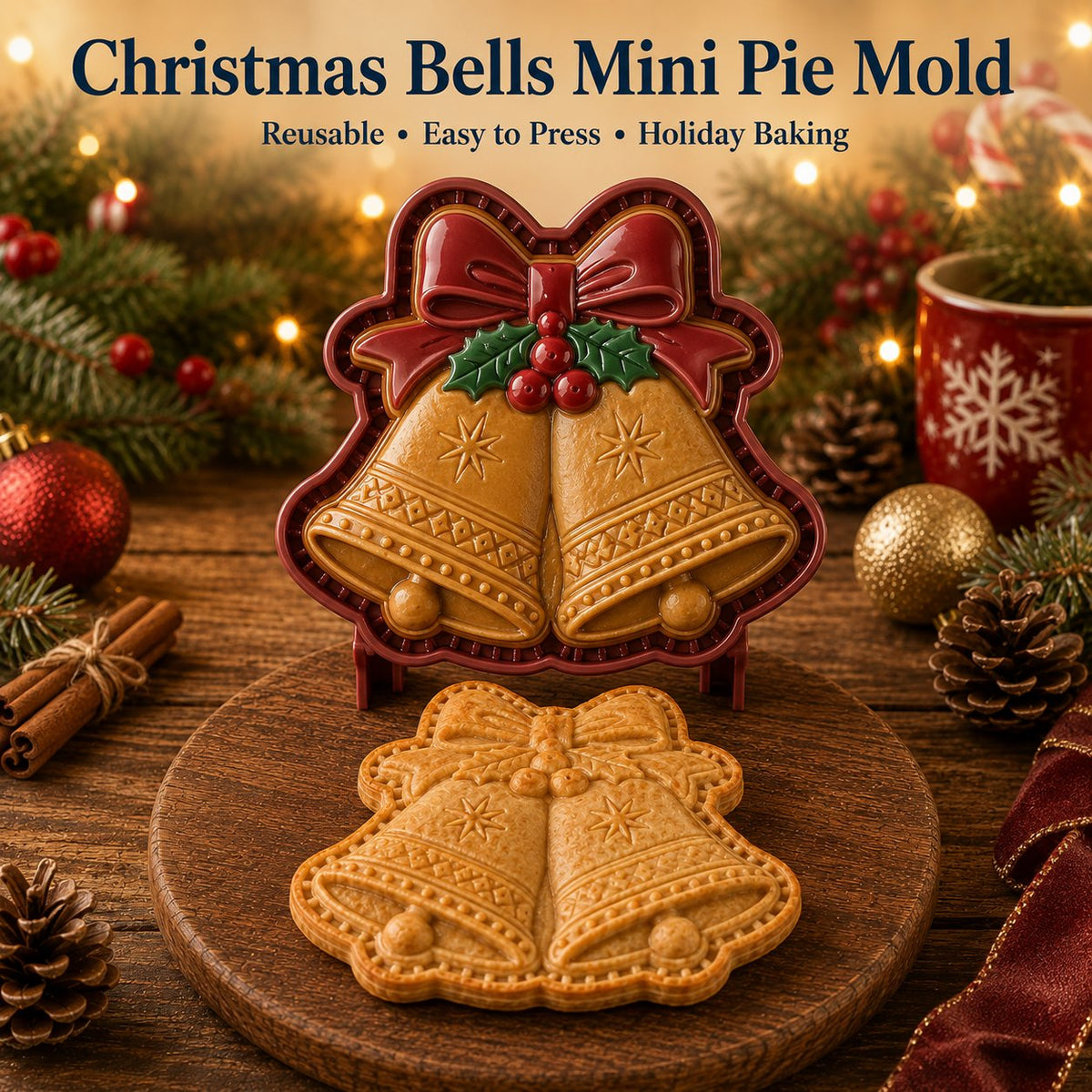 🎄 Create Magical Christmas Mini Pies In Seconds 🥧