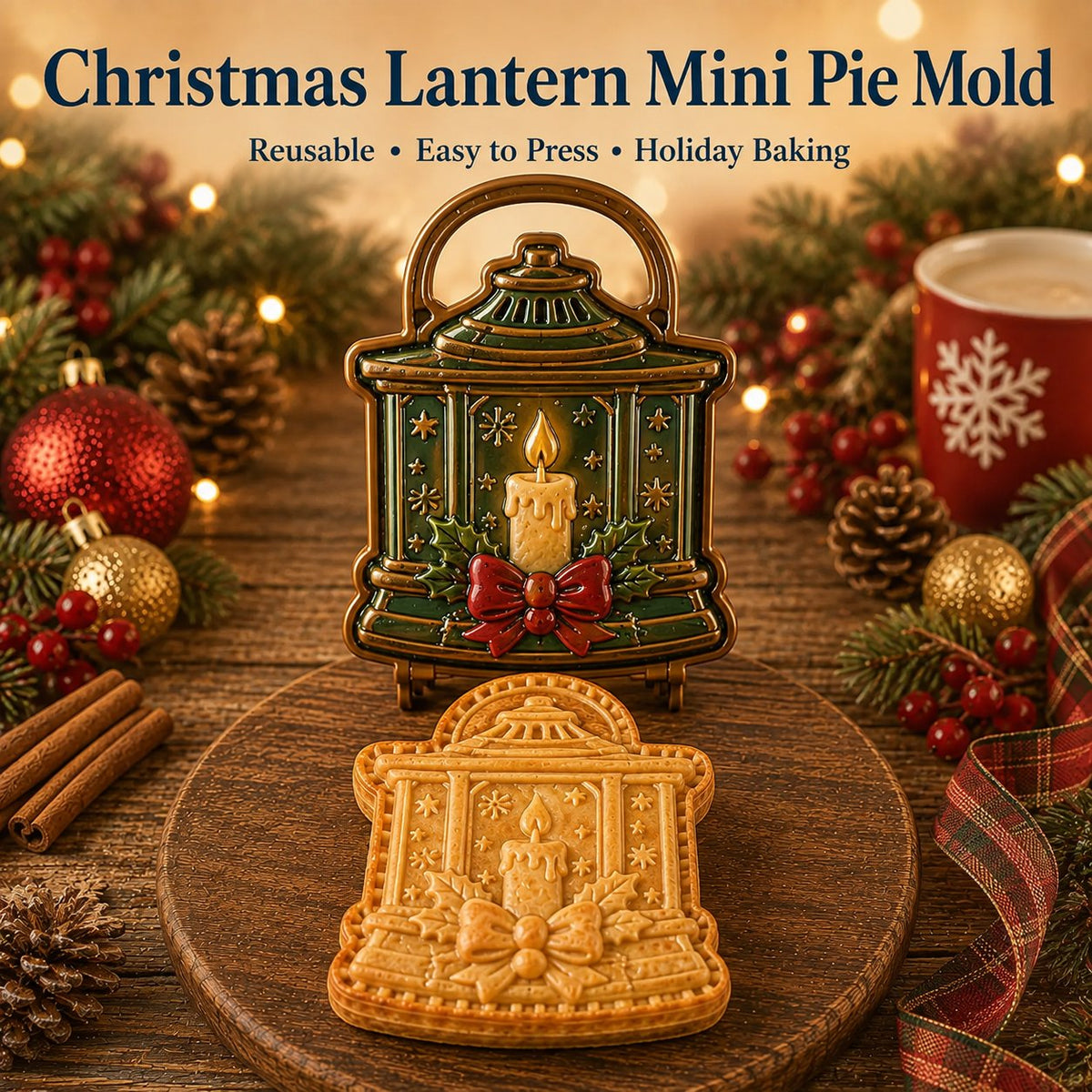 🎄 Create Magical Christmas Mini Pies In Seconds 🥧