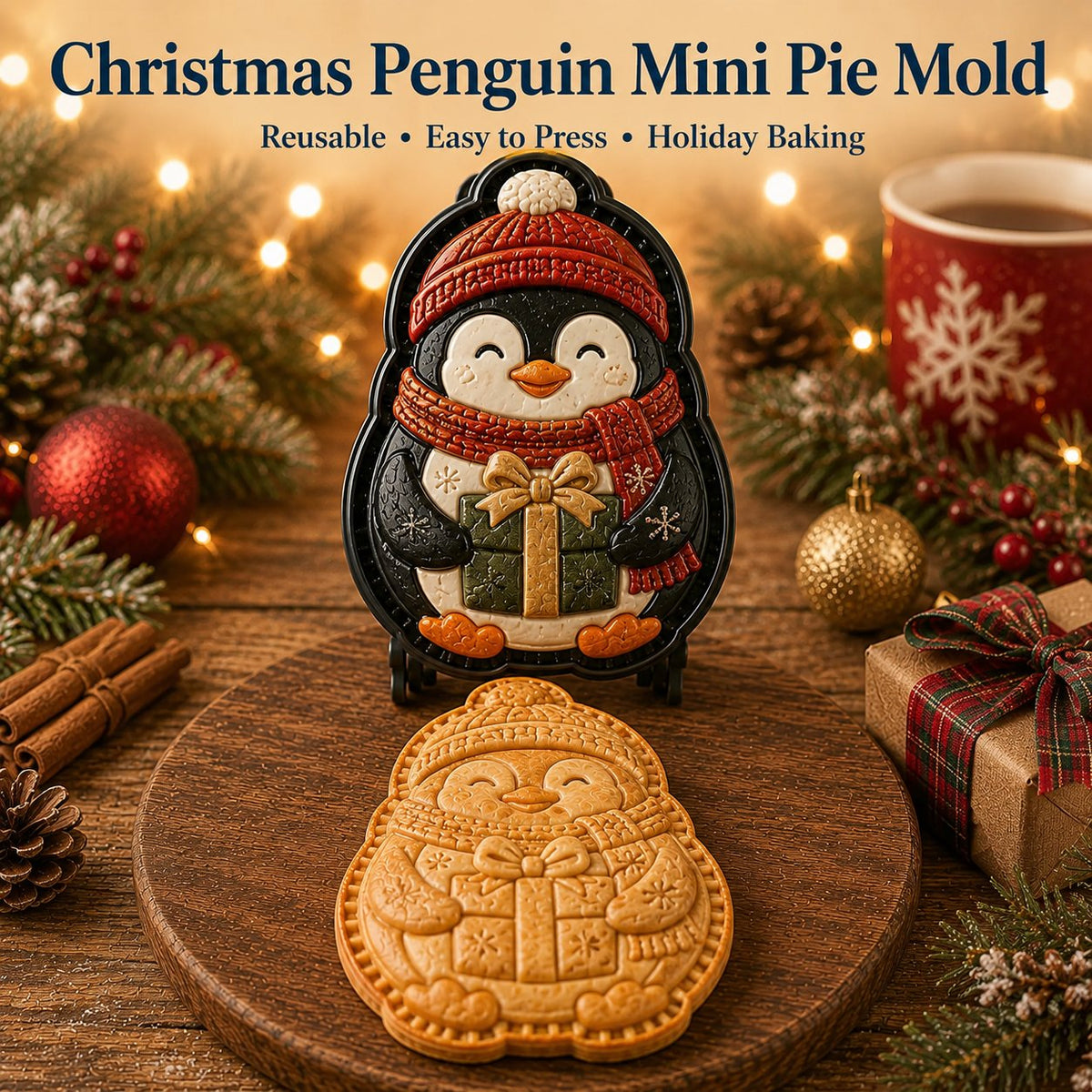🎄 Create Magical Christmas Mini Pies In Seconds 🥧