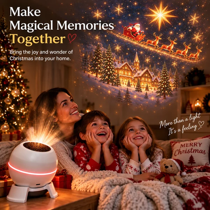 🔥 Turn Any Room Into a Christmas Wonderland – Holiday Projection Night Light