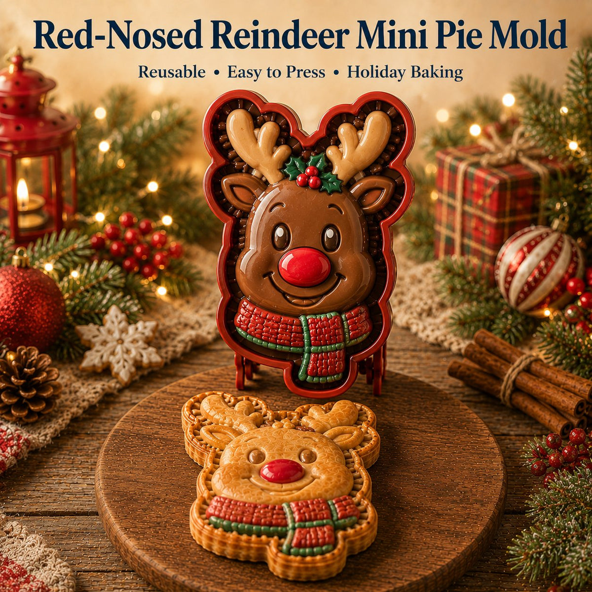 🎄 Create Magical Christmas Mini Pies In Seconds 🥧
